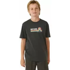 Rip Curl T-Shirt SURF REVIVAL MUMMA TEE­ BOY WASHED BLACK