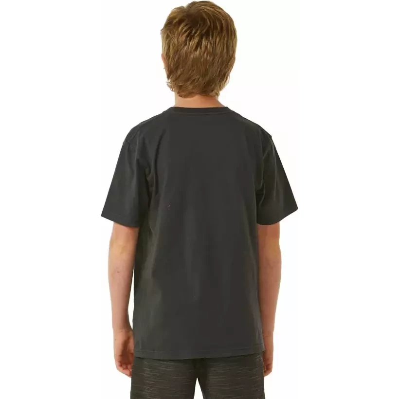 T-Shirt Rip Curl SURF REVIVAL MUMMA TEE­ BOY WASHED BLACK