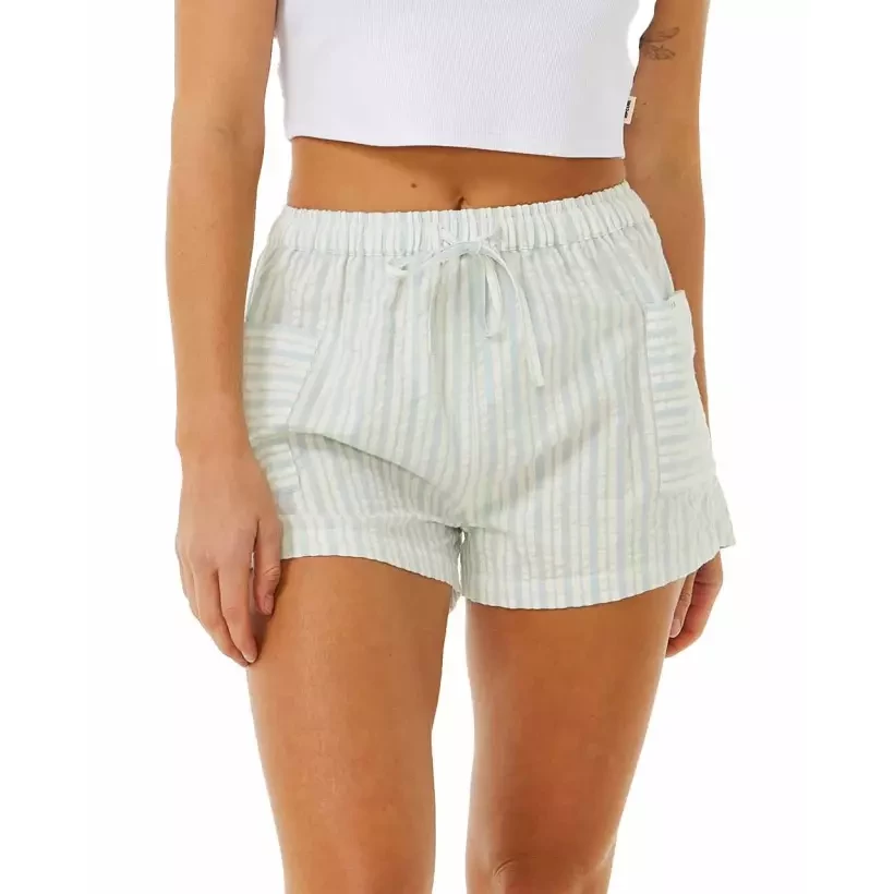 Short Rip Curl FOLLOW THE SUN STRIPE SHORT BLUE WHITE
