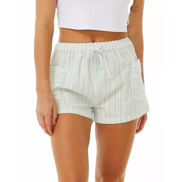 Pantalon corto Rip Curl FOLLOW THE SUN STRIPE SHORT BLUE WHITE