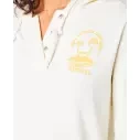 Sweat-shirt Rip Curl RE­ENTRY HOODIE Bone