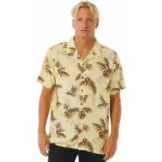Camisa Rip Curl SURF REVIVAL FLORAL VINTAGE YELLOW