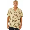Shirt Rip Curl SURF REVIVAL FLORAL VINTAGE YELLOW