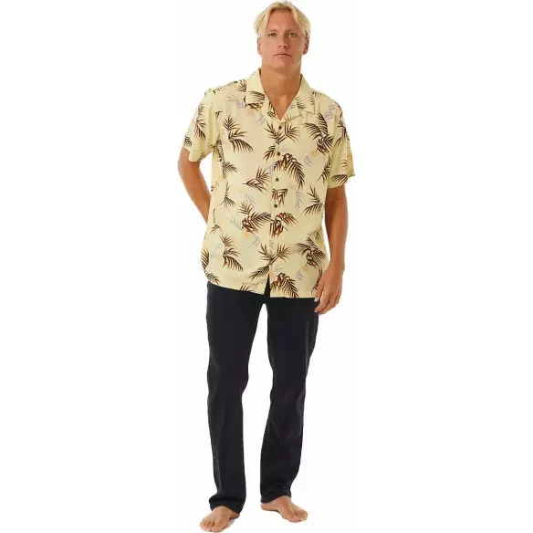 Chemise Rip Curl SURF REVIVAL FLORAL VINTAGE YELLOW