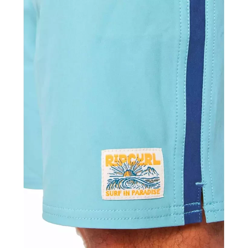 Badehose Rip Curl EASY BOARDSHORT DUSTY BLUE