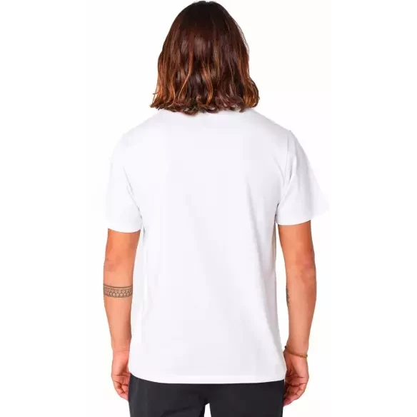 T-Shirt Rip Curl PARADISE LAND TEE White