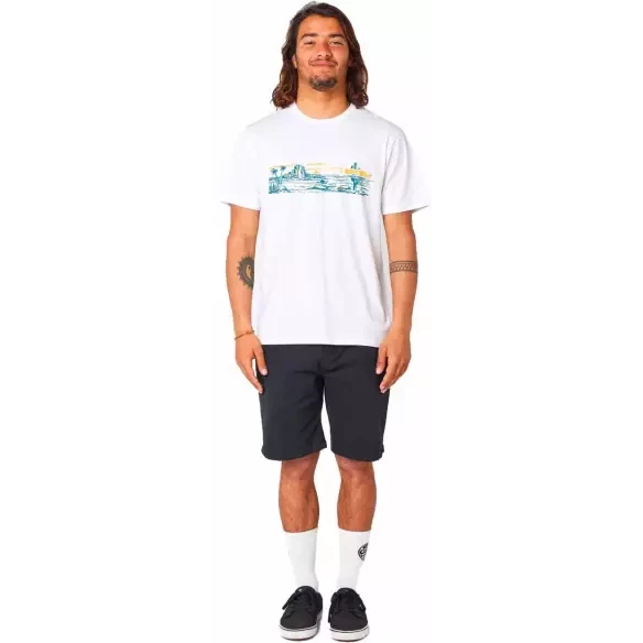 Camisa Rip Curl PARADISE LAND TEE White