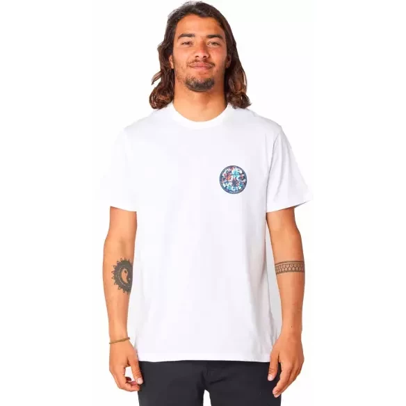 T-Shirt Rip Curl PASSAGE TEE White
