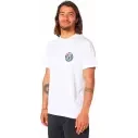 T-Shirt Rip Curl PASSAGE TEE White