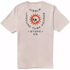Camisa Vissla Tube Hounds Organic Bone 2