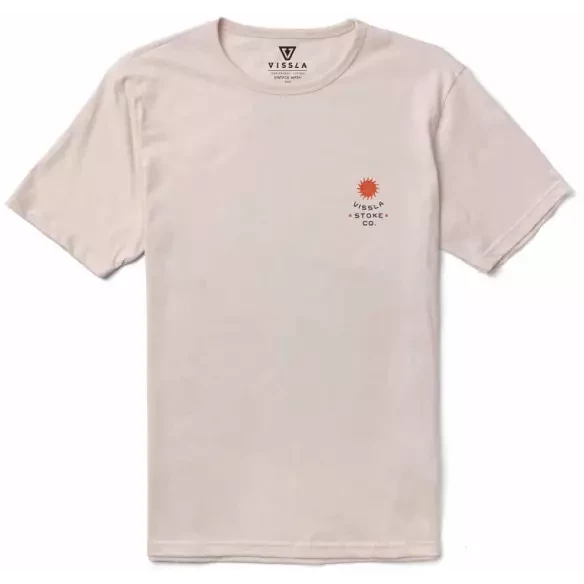 Camiseta Vissla Tube Hounds Organic Bone