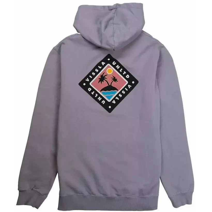 Sweatshirt Vissla Spike Pull Over Dusty Lilac