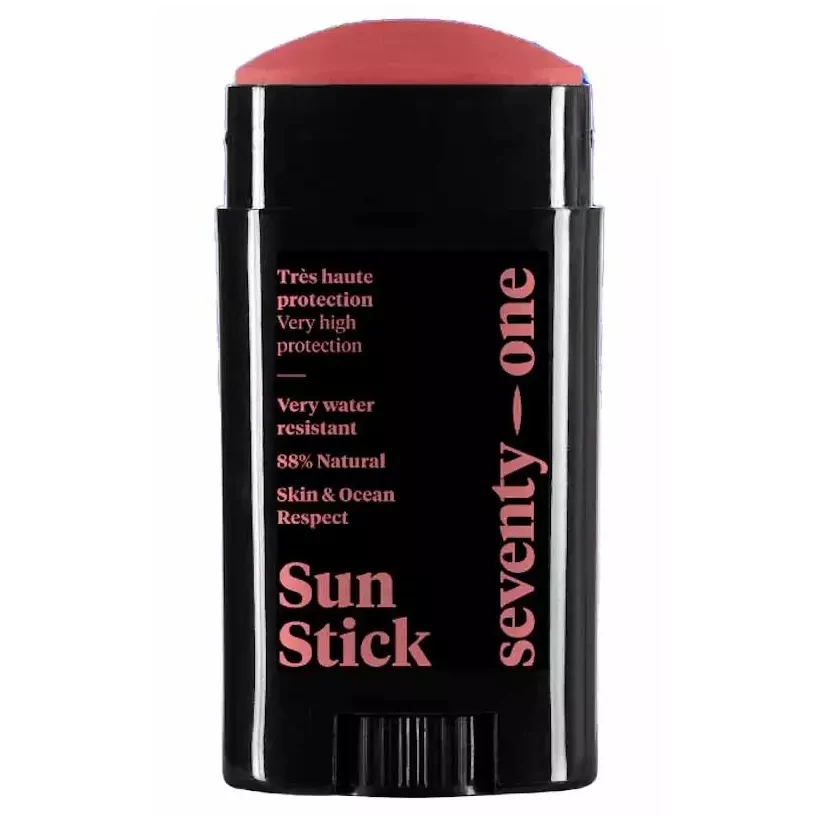 Zon-crème en de Zon Stick SPF50 Seventy One Percent Sunset