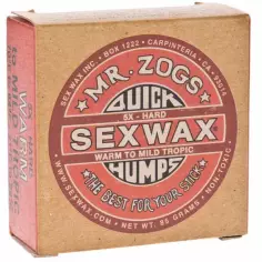 Paraffin Sex wax Quick Humps Warm to Mid-Trop (5x - Hard)