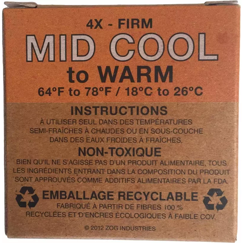 Parafina Sex wax Quick Humps  Mid-Cool to Warm (4x - Firm)
