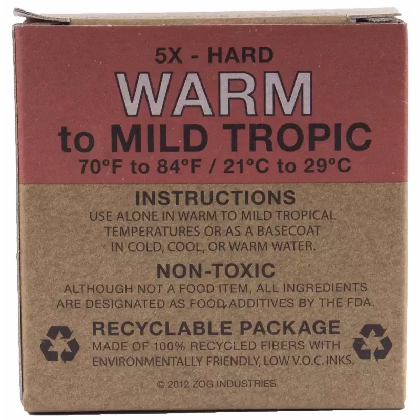 Paraffin Sex wax Quick Humps Warm to Mid-Trop (5x - Hard)