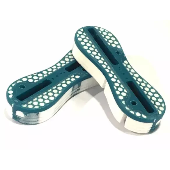 Set van 2 Stekkers kiel FCSII Kant Reef Blue