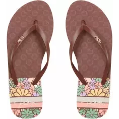 Infradito Roxy Viva Printed Brown