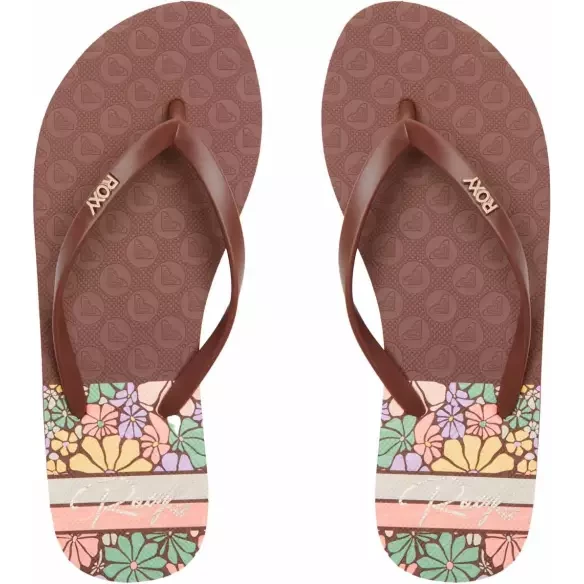 Chanclas Roxy Viva Printed Brown