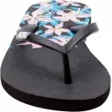 Tongs Roxy Viva Stamp Black/Boysenberry