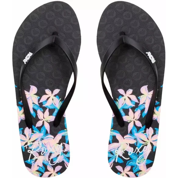 Flip-Flops Roxy Viva Stamp Black/Boysenberry