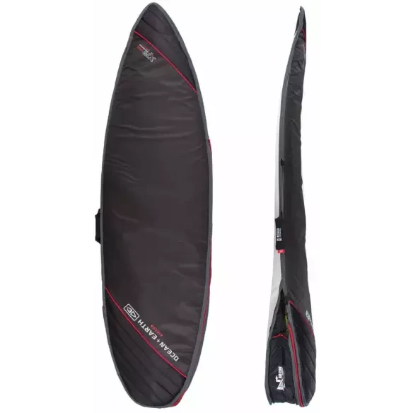 Funda Ocean & Earth Aircon shortboard Black/Red