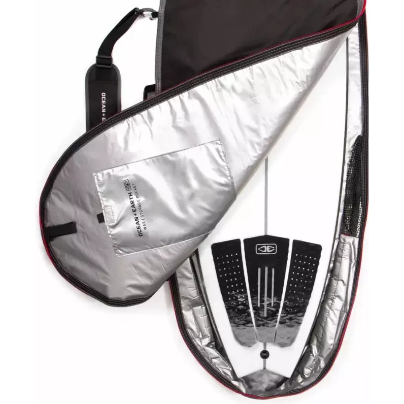 Capa Ocean & Earth Aircon shortboard Black/Red
