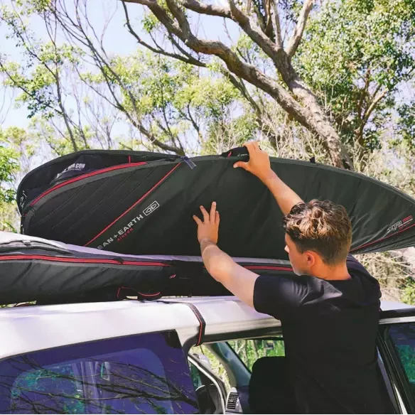 Sacche Ocean & Earth Aircon shortboard Black/Red