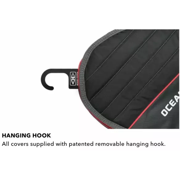 boardbag Ocean & Earth aircon fish Black/Red