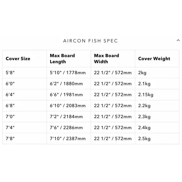 Housse Ocean & Earth Aircon fish Black/Red