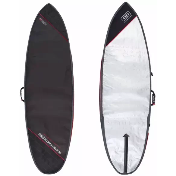 Housse Ocean & Earth Compact Day Mid-Lenght Black/Red