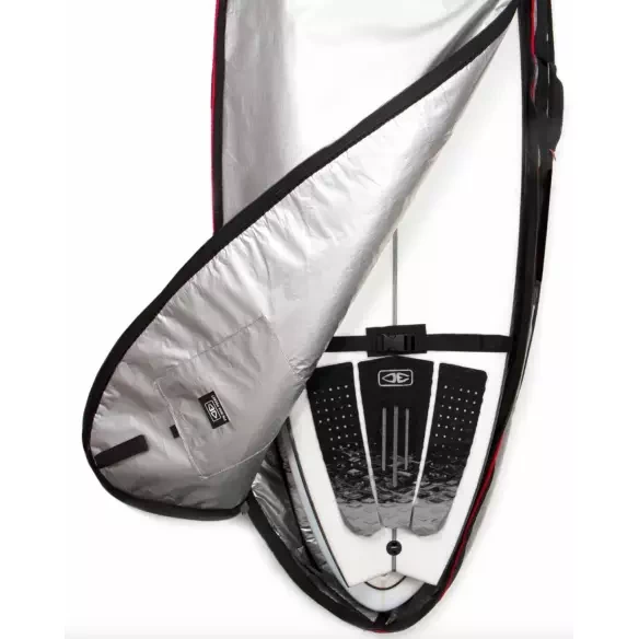 boardbag Ocean & Earth Compact Day Fish Black/Red