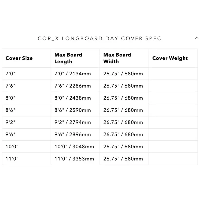 boardbag Ocean & Earth Cor_X Longboard Day Cover