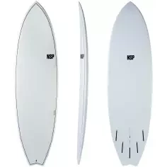 Planche de surf NSP fish Elements White