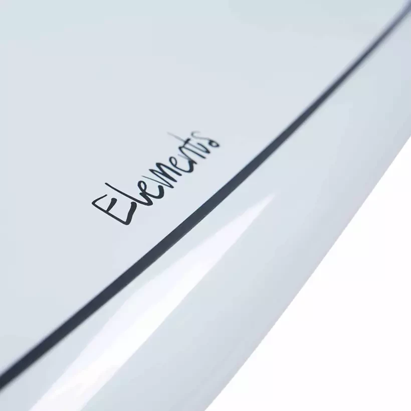 Surfboard NSP fish Elements White
