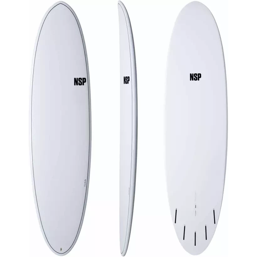Planche de surf NSP funboard Elements White