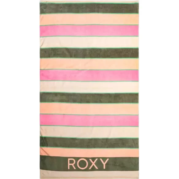 Towel Roxy cold water Agave Green Very Vista Stripe