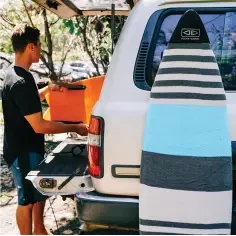 Boardbag Ocean & Earth Fish Sox Blue 2