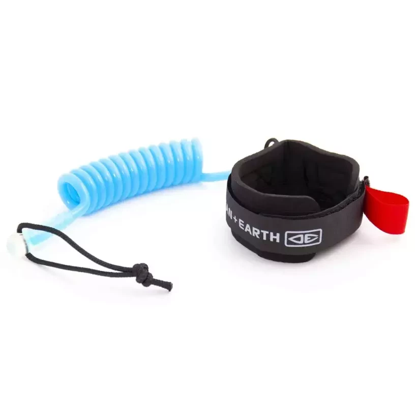 Leash für bodyboard Ocean & Earth-wrist coil Blue