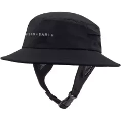 Hut Ocean & Earth Bingin Surf Hat Soft Peak Black
