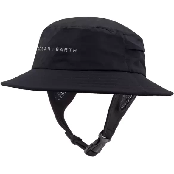 Chapeau Ocean & Earth Bingin Surf Hat Soft Peak Black