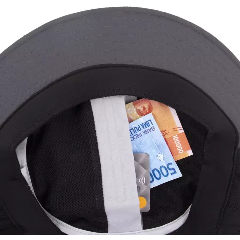 Chapéu Ocean & Earth Indo Surf hat Stiff Peak Grey