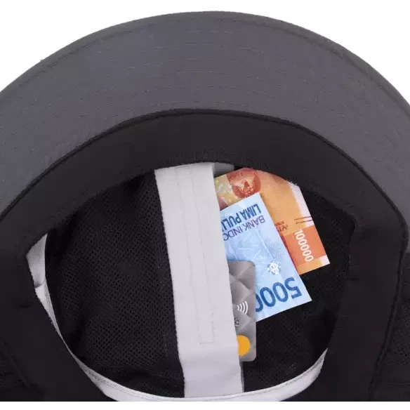 Hoed Ocean & Aarde Indo Surf hat Stiff Peak Grey