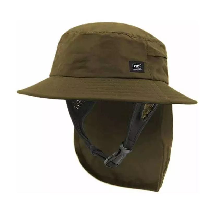 Chapéu Ocean & Earth Indo Surf hat Stiff Peak Olive