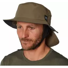 Cappello Ocean & Earth Indo Surf hat Stiff Peak Olive 2