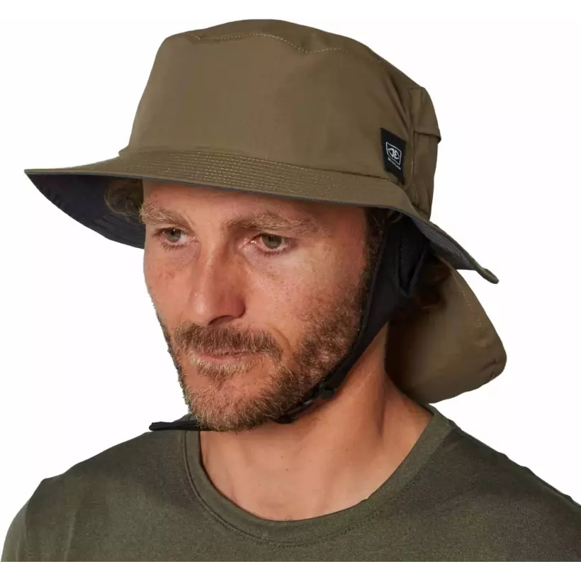 Chapéu Ocean & Earth Indo Surf hat Stiff Peak Olive