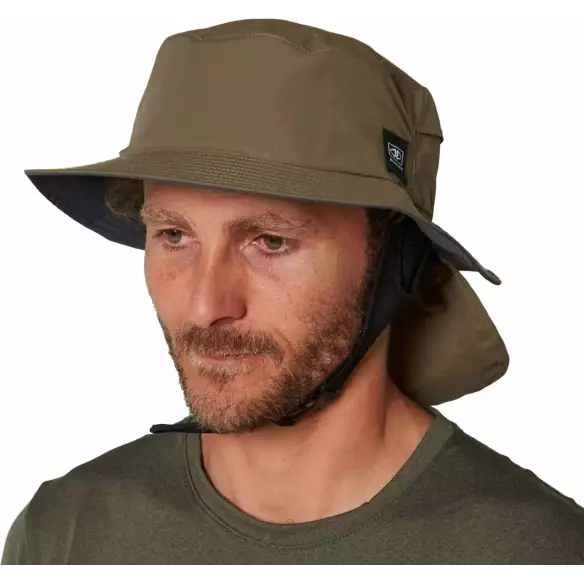 Chapeau Ocean & Earth Indo Surf hat Stiff Peak Olive