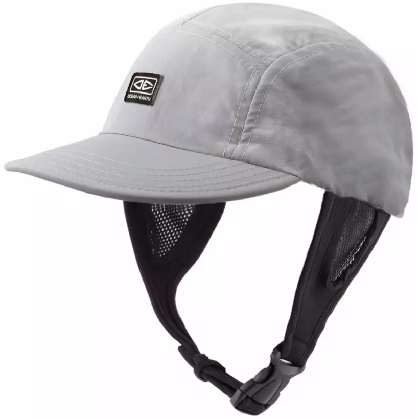 Cap Ocean & Earth Indo 5 Panel Surf Cap Grey