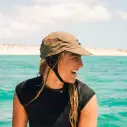 Cap Ocean & Earth Indo 5 Panel Surf Cap Olive