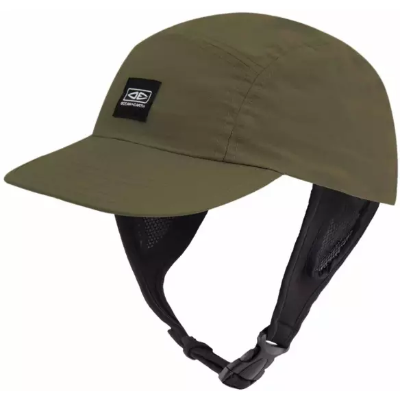 Cap Ocean & Earth Indo 5 Panel Surf Cap Olive